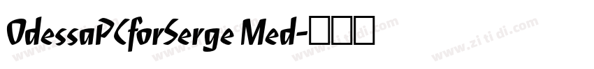 OdessaPCforSerge Med字体转换